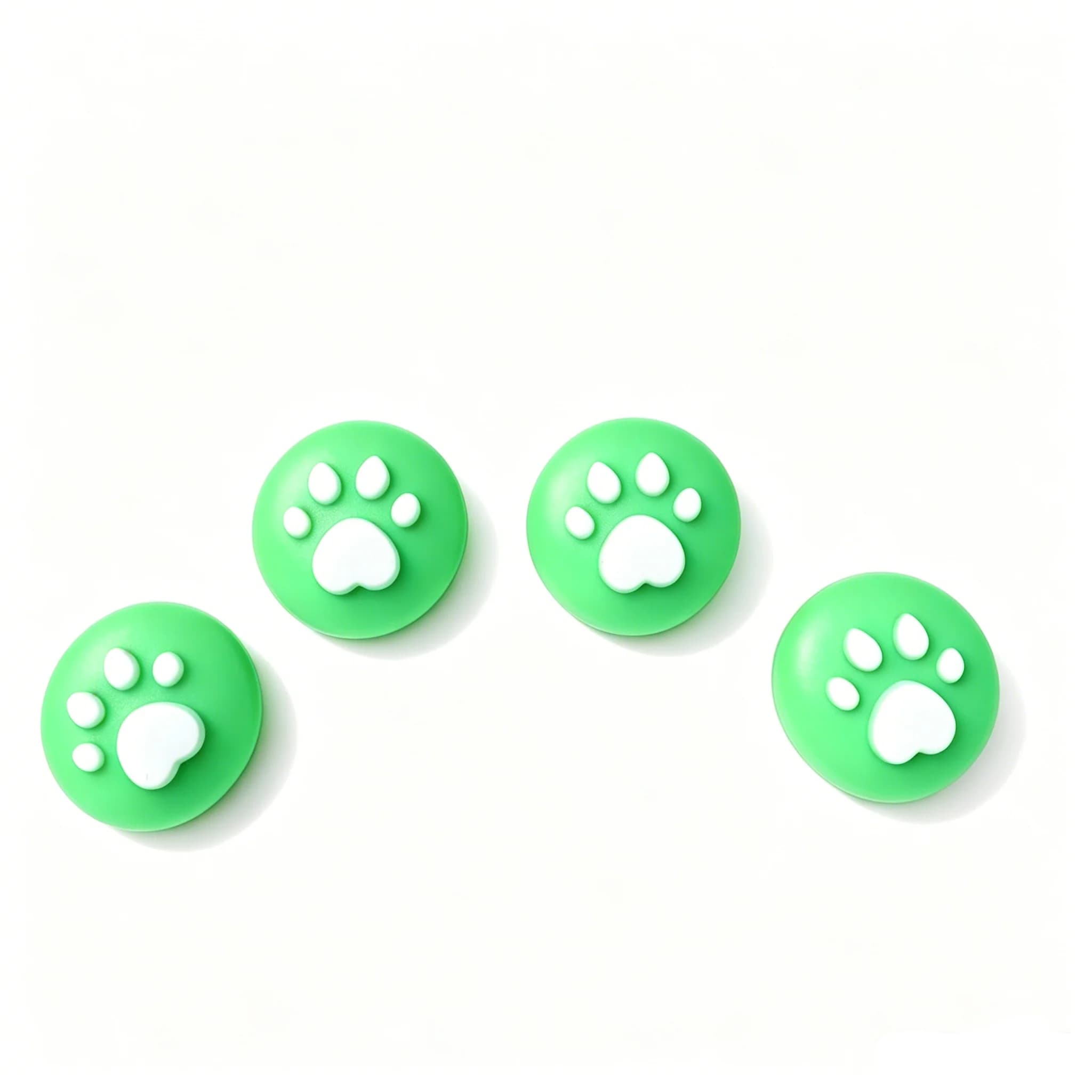 Set di 4 Copri Joystick in Silicone Antiscivolo, Custodie Protettive per Thumb Stick di Nintendo Switch Oled/Lite NS