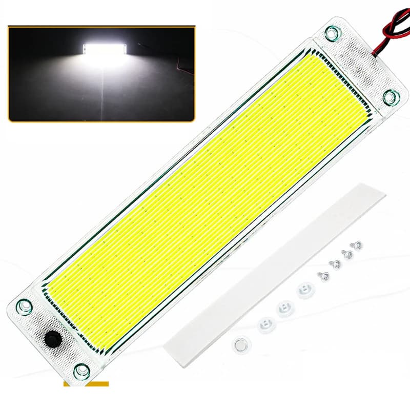 12 v 30cm 84 Led Cob Led interni Strip Bar Light Car Van Caravan Boat Truck Trailer Lamp Led Light 12 Volt Camping Home