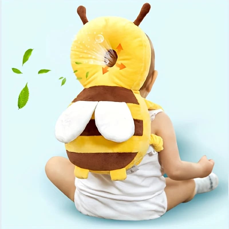 Little Bee Baby Pillow - Antique breathable hat suitable for protection of the head of small children, Christmas gift