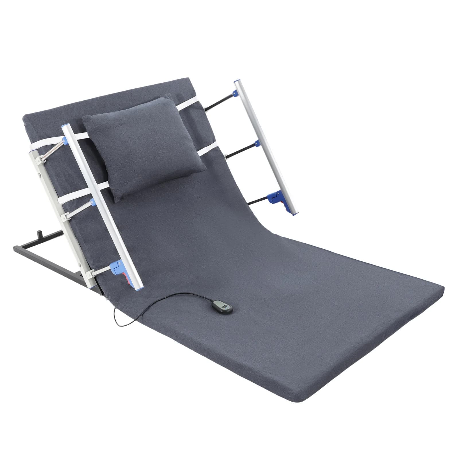 Sollevatore Elettrico per Schienale Letto, Reclinabile con Sollevamento One-Touch 2-80 ° Letto Ospedaliero con Supporto per Alzarsi per Anziani