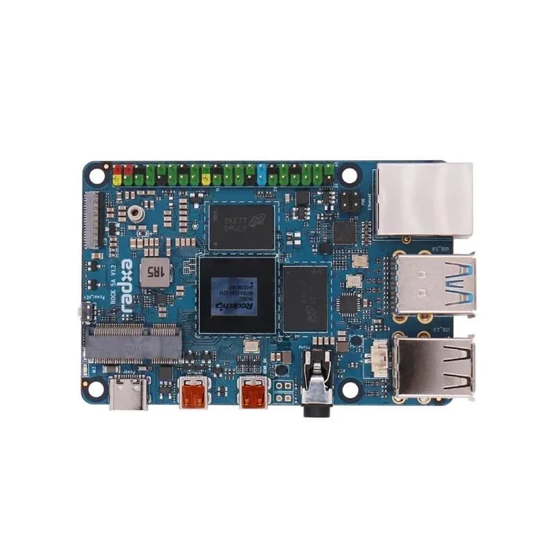 Radxa ROCK 5A Blue Edition RK3588S Replacement compatible with Raspberry Pi for 8K single card computer