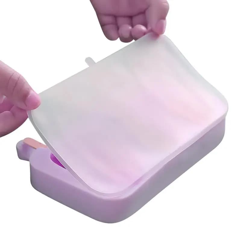 Stampi per gelato fatti in casa Pop Maker Vassoi per congelatore Stampi riutilizzabili per bastoncini di gelato in silicone per budino Lecca-lecca Gelatina
