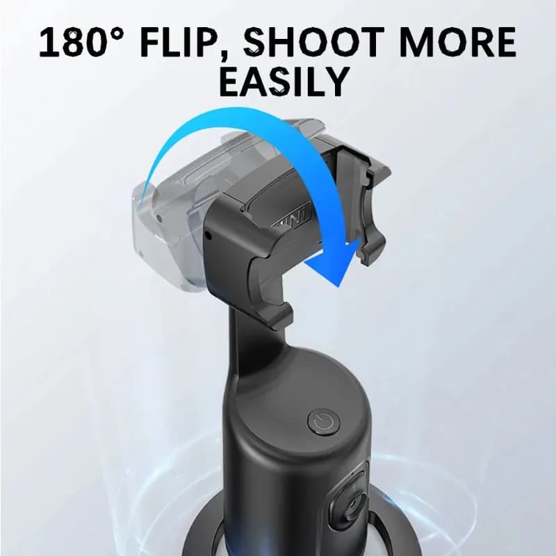 P01 Intelligente 360 ° Monitoraggio automatico Riprese Gimbal Selfie Riconoscimento fotocamera AI Corpo Viso Segui riprese dal vivo Supporto per telefono per video Vlog