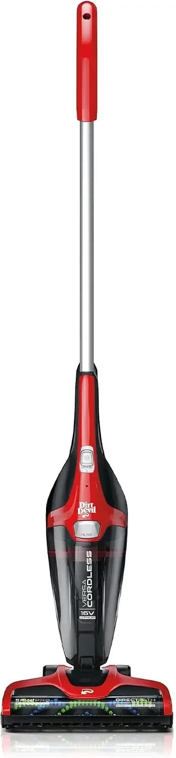 3-in-1 Versa Stick Vacuum Cleaner | Lightweight, Rechargeable, Ideal for Pet Hair, Dog Beds, Stairs, and More, Cordless Vacuum