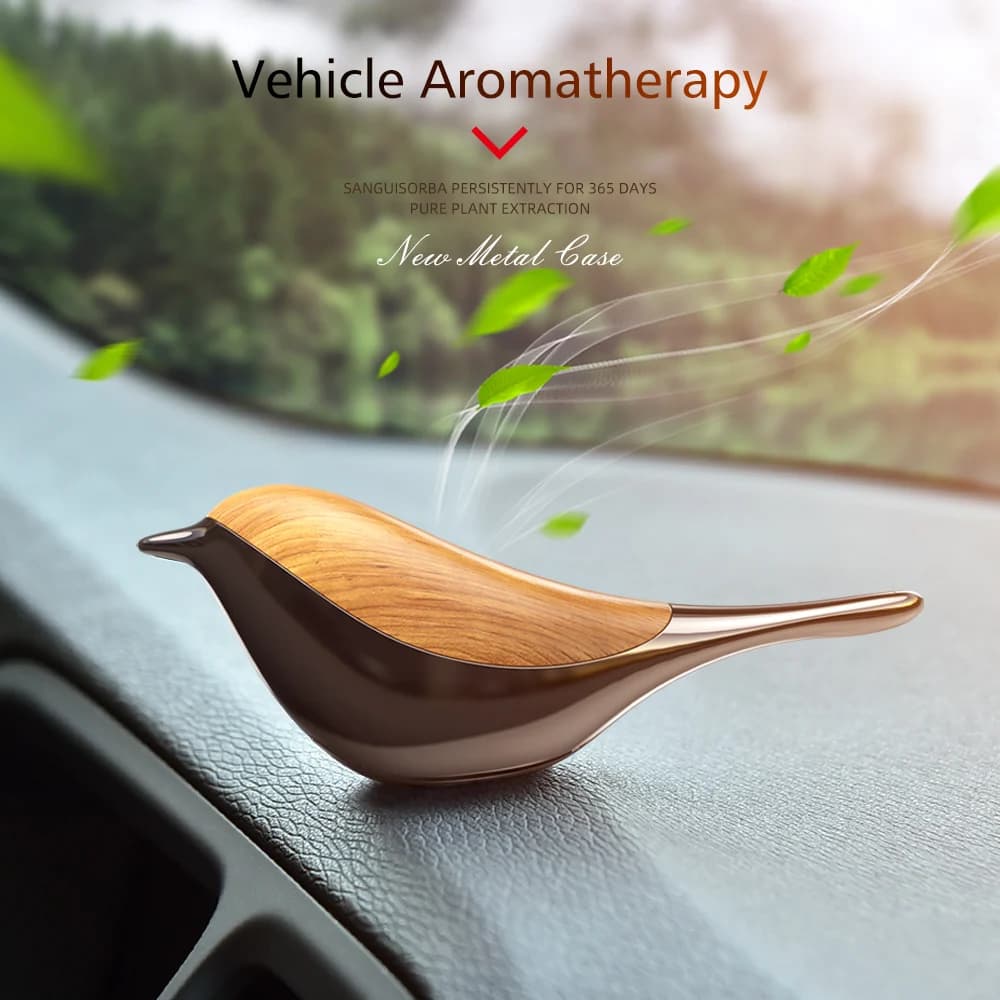 Deodorant for Auto aromatherapy diffuser for lucky birds lasting solid scent for interior decoration of the car pendant for air purification