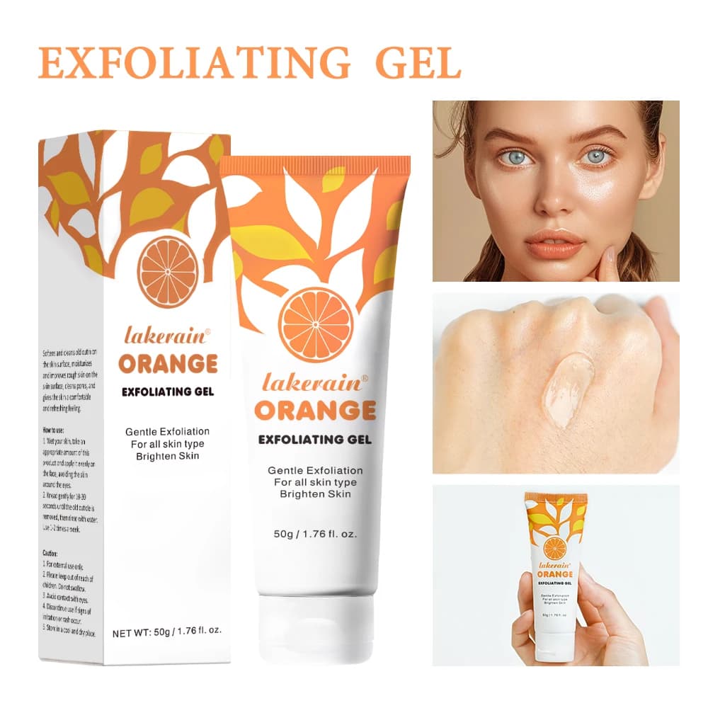 Scrub gel peeling orange for body skin Deep cleansing moisturizing face strengthens skin barrier Scrub natural face