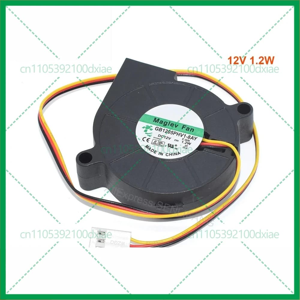 2 pcs New 3D Printer Fan Fan 5015 Fan Cooling device GB1205PHV1-8AY For SUNON 50*50*15 MM DC12V 1.2 W