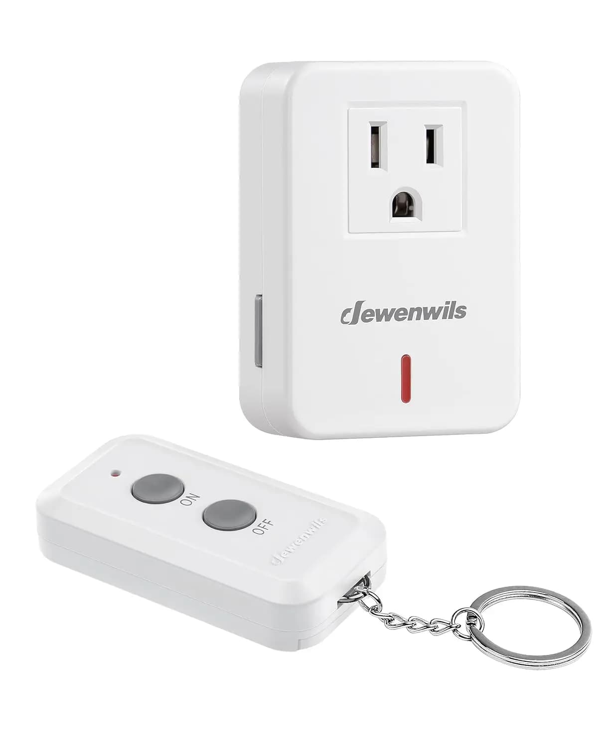 Kit di prese telecomandate, interruttore wireless RF da 30 metri, espandibile, design compatto