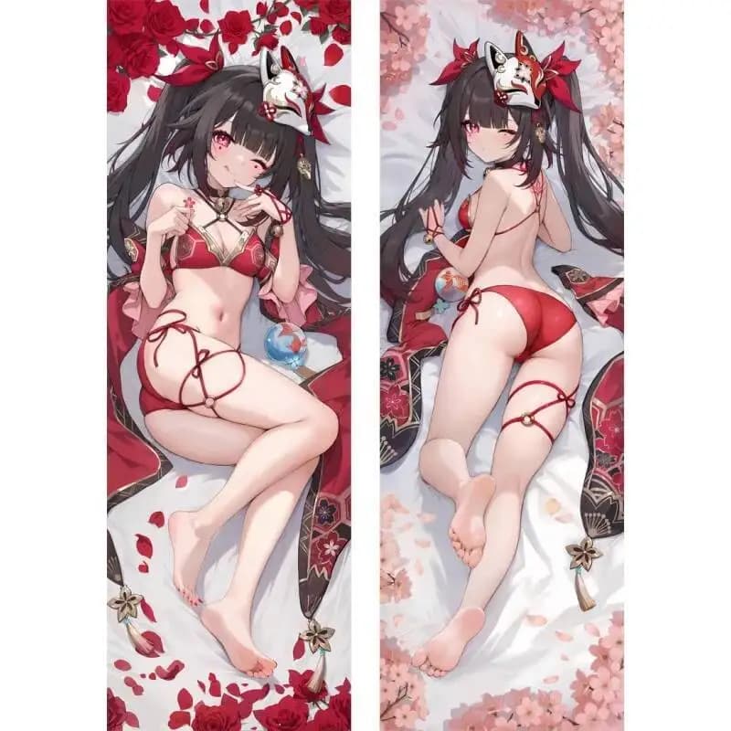 Anime Dakimakura Hing Case Honkai Star Rail Sparkle Ragazza sexy Federe lunghe Federe per cuscini 150X50 cm 2 vie Tricot