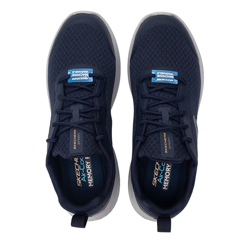 Scarpe da corsa Skechers da uomo, scarpe casual per tutti i giorni, scarpe ammortizzanti e traspiranti, scarpe sportive 232005-Nvy