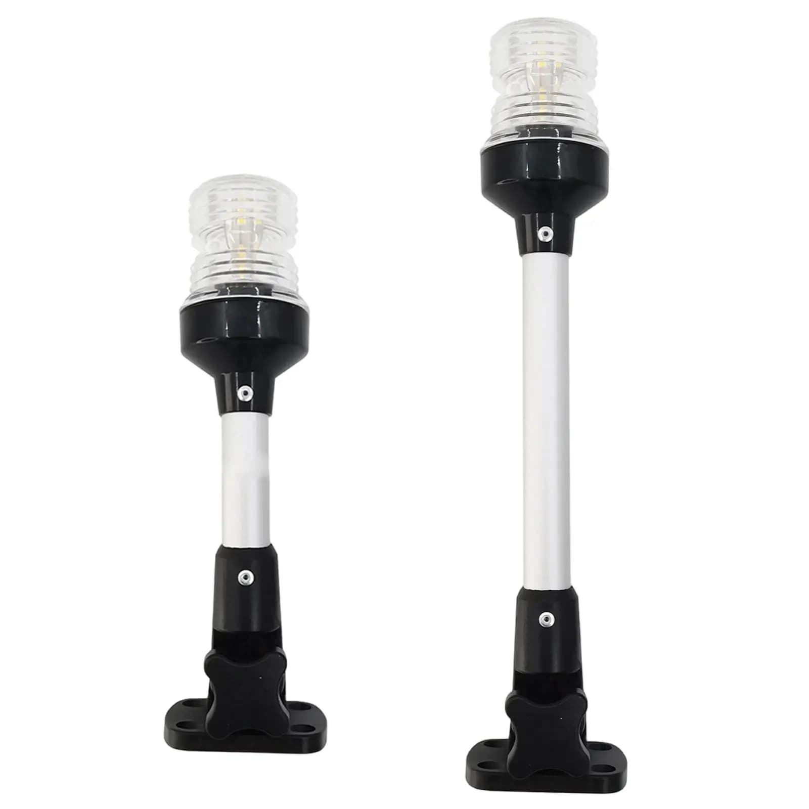Luce di ancoraggio LED Lampada di poppa per barca di navigazione marina Plastica di alluminio per motoscafo 12-24V