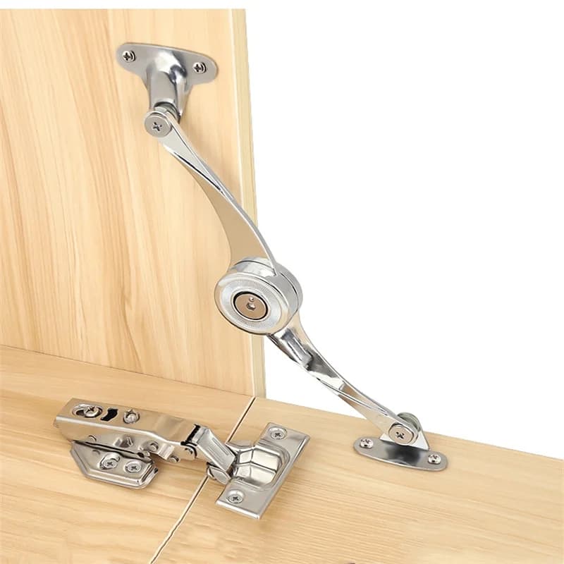 Cerniere idrauliche per arresto casuale Porta dell'armadio da cucina Cerniera lucidante regolabile Mobili Sollevamento patta Soggiorno Hardware di supporto