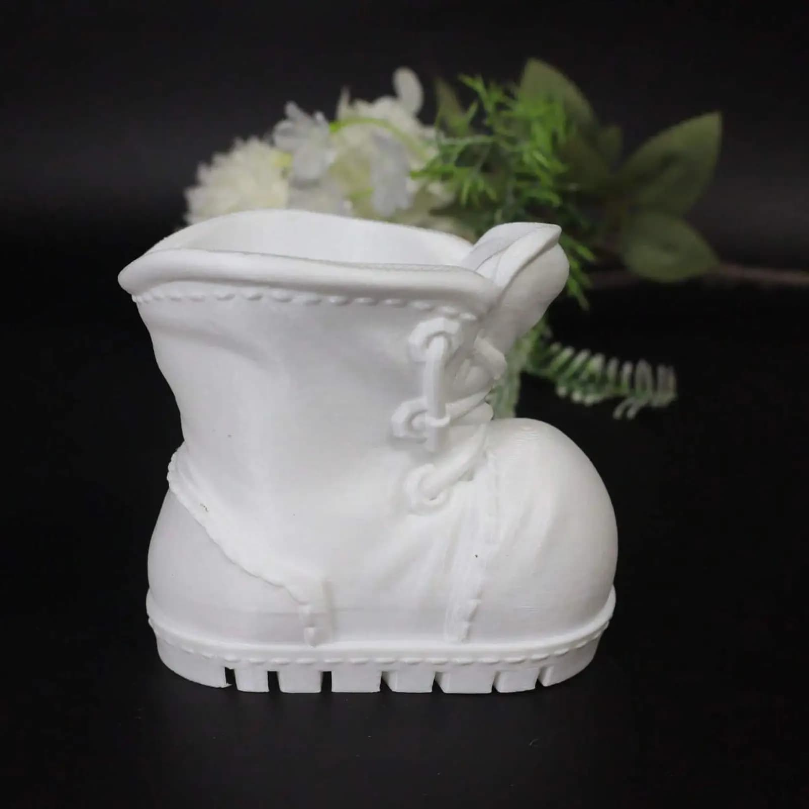 Plants Flower Pot Boot Shaped Container Flowerpot Planter Windowsill Garden Pots For Desks Bookshelves Windowsills Offices Home