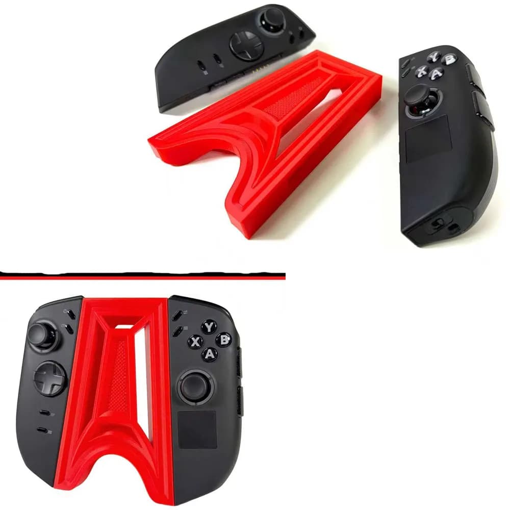 Supporto per console da gioco Legion Go 2, impugnatura, connettore, supporto di ricambio, accessori, nero e rosso