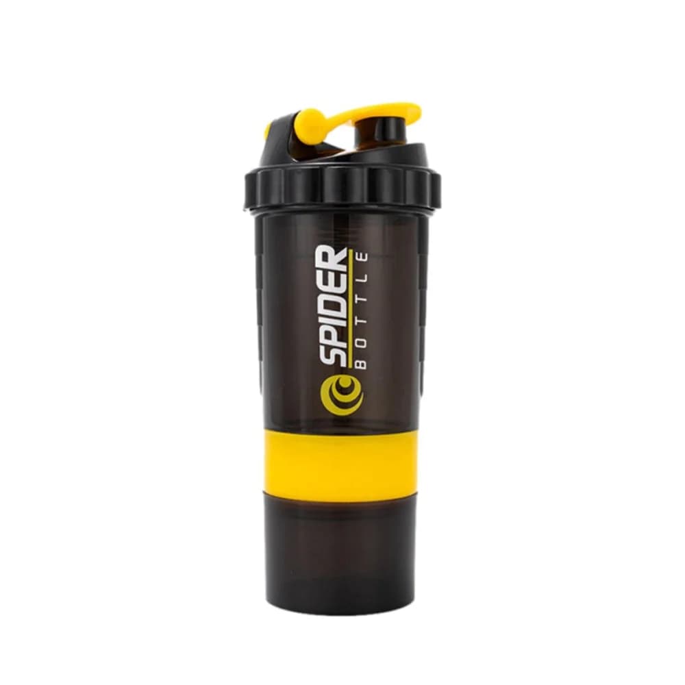 Shaker Bottle Protein Bottles with Mix Ball Portable Sports Water Leak Proof GYM Cup for Mixes Powder Storage Pill Organizer