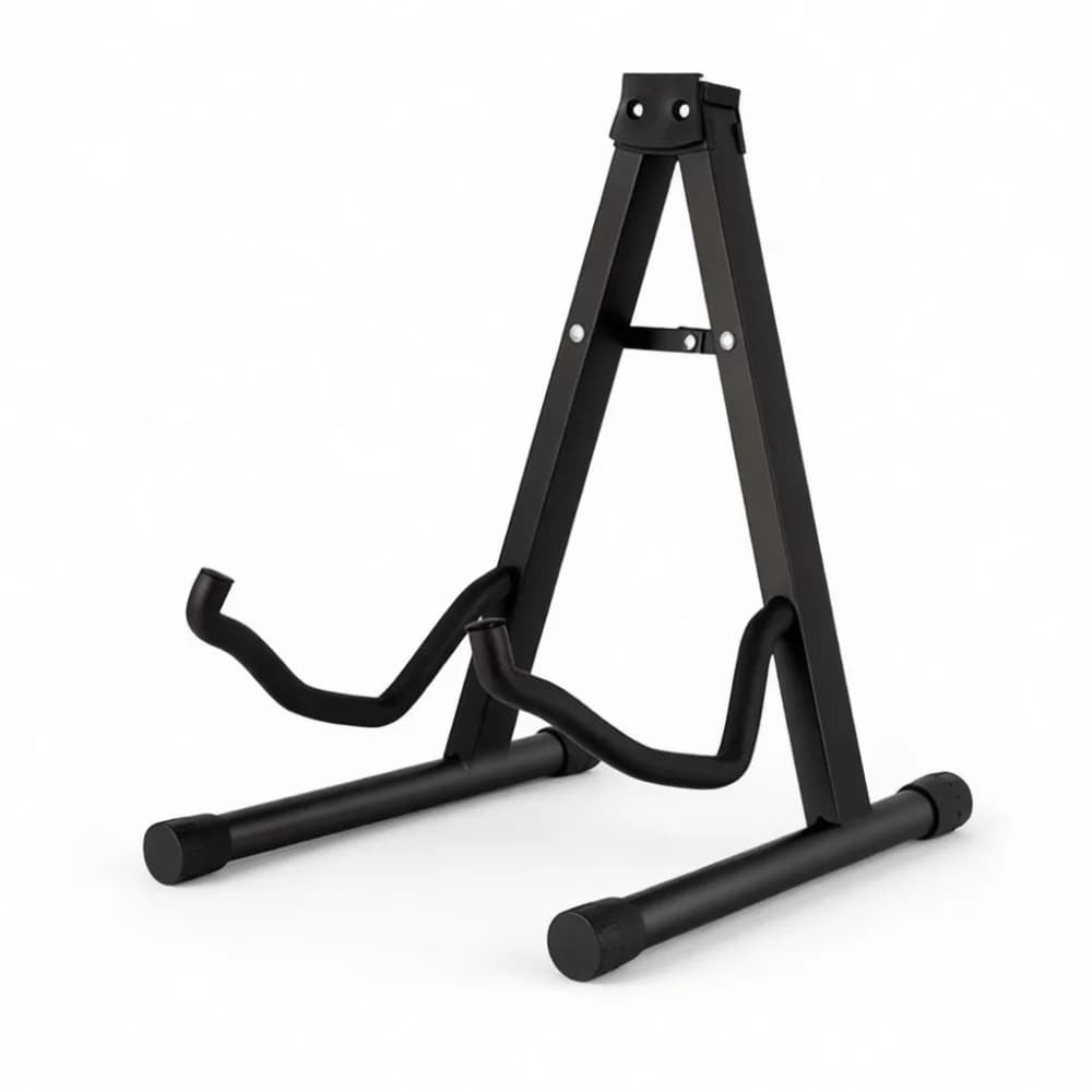 Sturdy A Frame Guitar Stand Folding Support Rack For Ukulele Acoustic Classical Electric Bass Musical Instruments Display