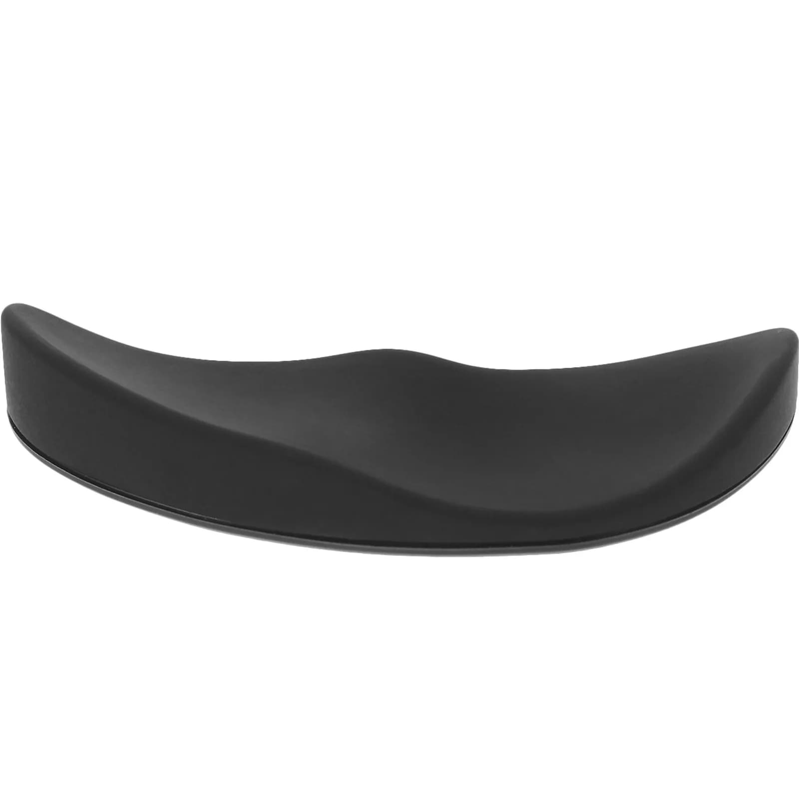 Poggiapolsi in Silicone Nero per Mouse e Tastiera, Supporto Ergonomico Antiscivolo per Uso Prolungato in Ufficio e Gaming
