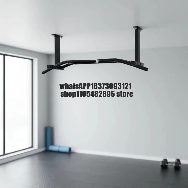 Heavy Duty Wall Mounted Pull up Bar Cross Training Multi Grip with 3 Grip Position