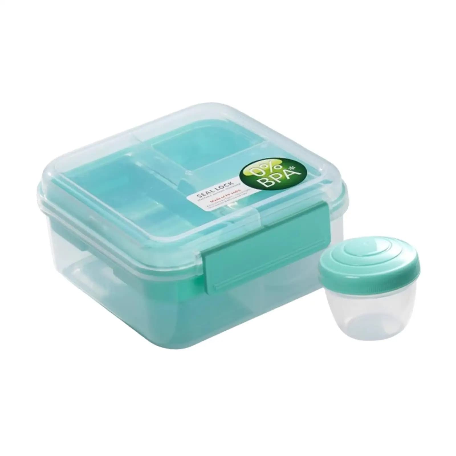 Contenitori Portatili Rettangolari per Bento Box, Ideali per la Scuola