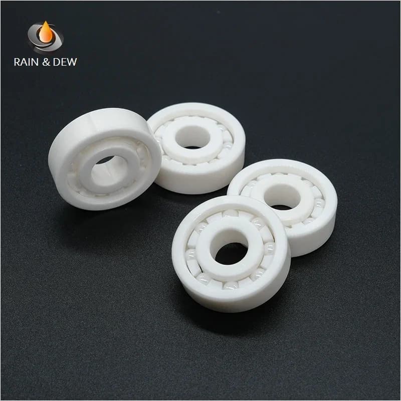 1 Pezzo Cuscinetto Completamente in Ceramica 6202 CE 15X35X11 mm ABEC-9, Cuscinetto a Sfera in Ceramica di Zirconia 6800 6900 6000 6200 CE R188 CE