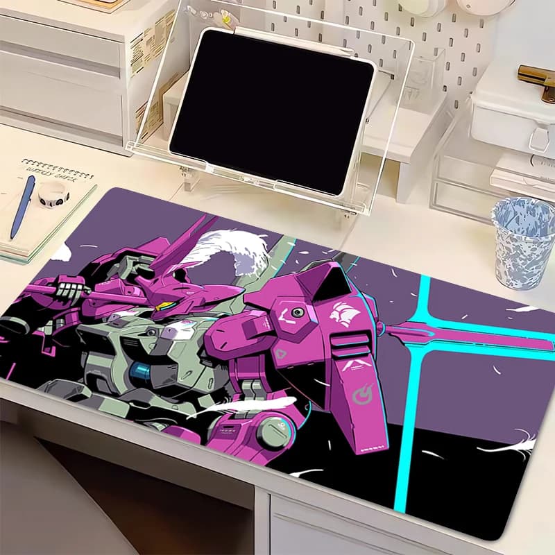 Tappetino per mouse per tastiera Varmilo per computer, Anime M-mechanical Warrior G-gundam 90x40 cm, accessori da gioco, tappetino da scrivania, tappetino morbido per mouse