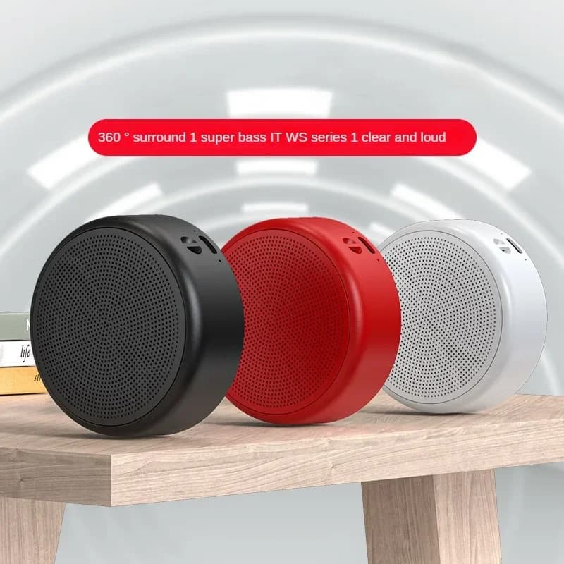Wireless Small Speaker with Bluetooth Connectivity Mobile Phone Outdoor Subwoofer TWS Connected