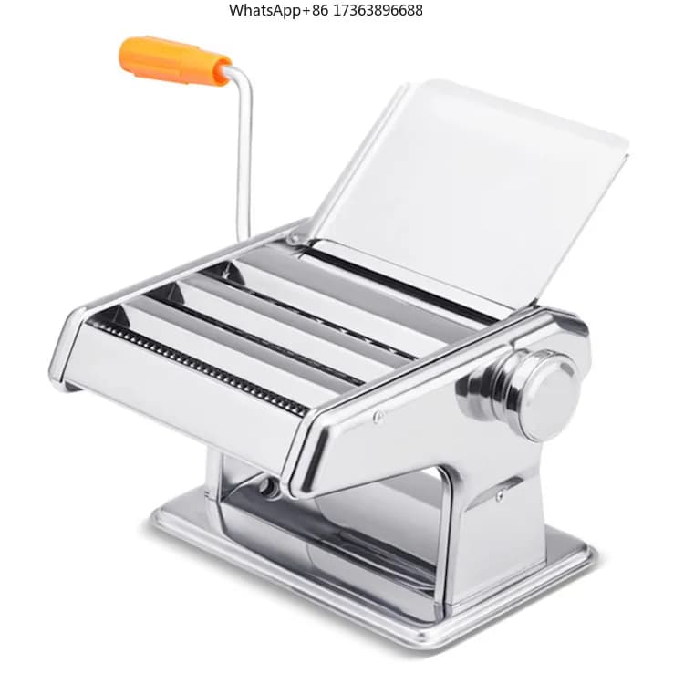 Macchina per Pasta Manuale per Uso Domestico e Ristorante, Nuova Tecnologia per la Produzione di Prodotti a Base di Cereali