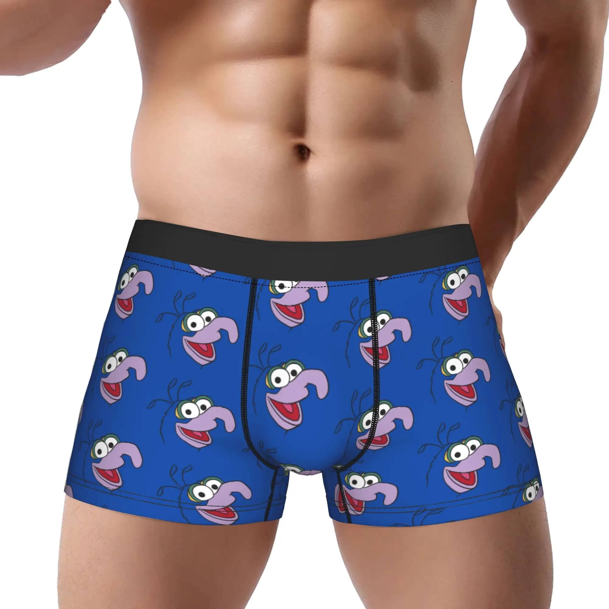 1 pezzo The Ultimate Whatever The Great Gonzo Muppet Underpants Homme Panties Man Underwear Print Shorts