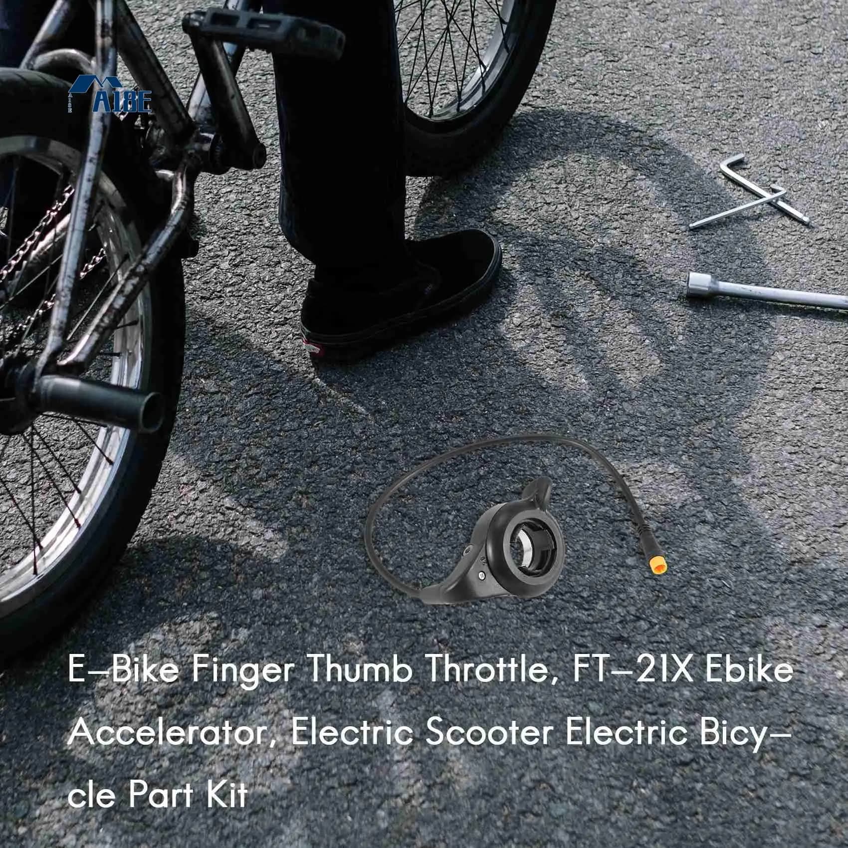 Acceleratore a pollice per bici A18E-E-Bike, acceleratore per bici elettrica FT-21X, kit di parti per bicicletta elettrica per scooter elettrico