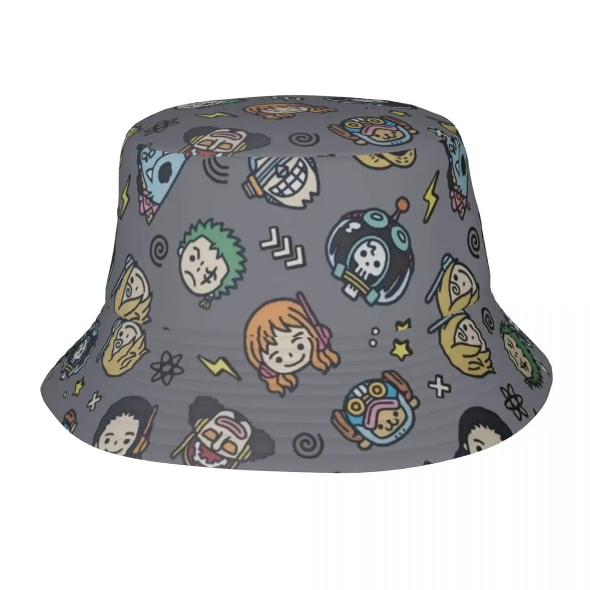 O-one-piece-e Onepieces Luffys Bucket Hat for Women Men Beach Bob Hat for Vacation Caps