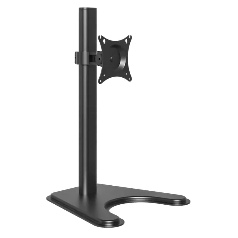 HILLPORT 17~32 Inch Monitor Desk Arm Bracket Stand Large Base Stable Adjustable Height Mounts LCD LED Screen With VESA DZX1