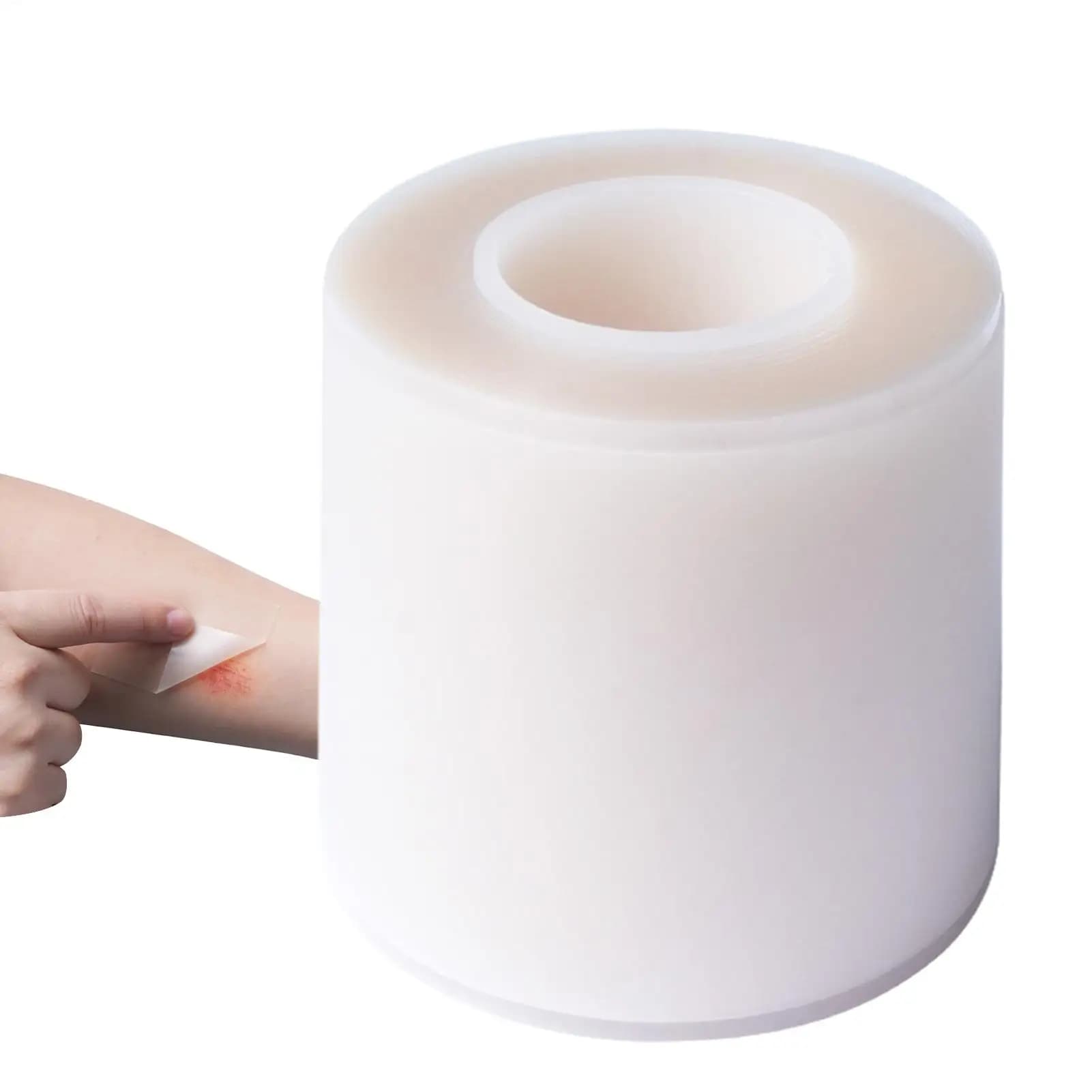 Bende idrocolloidali Medicazione idrocolloidale 1,96 pollici x 9,8 piedi Patch umido flessibile e traspirante per il viso delle dita dei piedi Tagli di brufoli Anziani Giovani