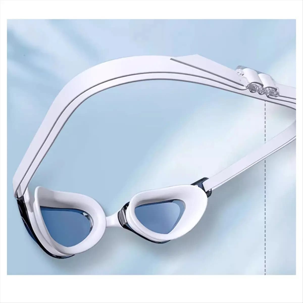 Professional Swimwear Professional Swimwear HD For Men Women Protective Eyelets Loss-proof White Swimming Glasses