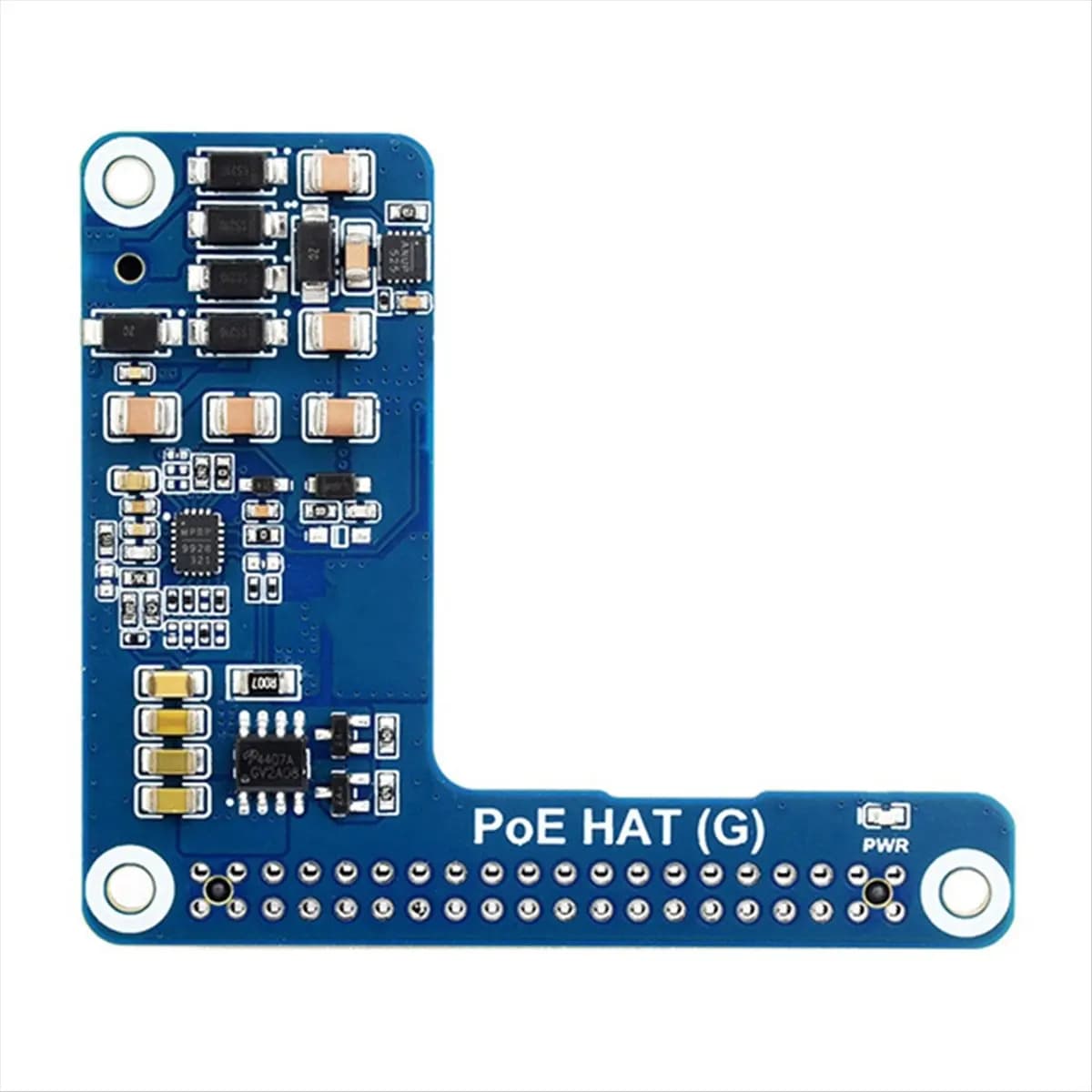 A43M for Raspberry Pi 5 PoE HAT (G) + Case + PWM 3007 fan, PoE 802.3af/At Ethernet Power Supply Board for Raspberry Pi 5