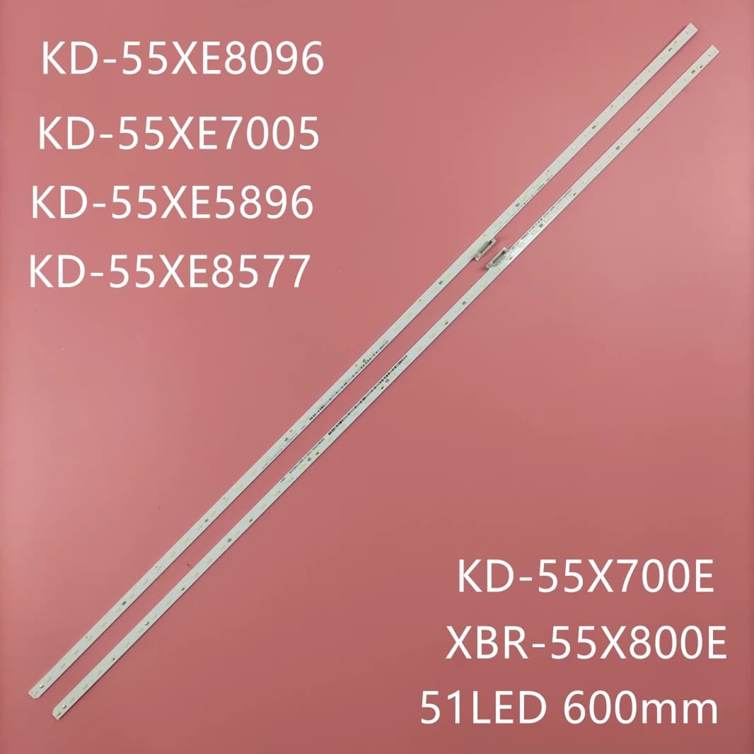 Striscia di retroilluminazione a LED per KD-55XE8396 KD-55XE8096 KD-55XE7096 KD-55XE7002 KD-55XE8596 KD-55X720E KD-55X700E STO550AP5_51LED