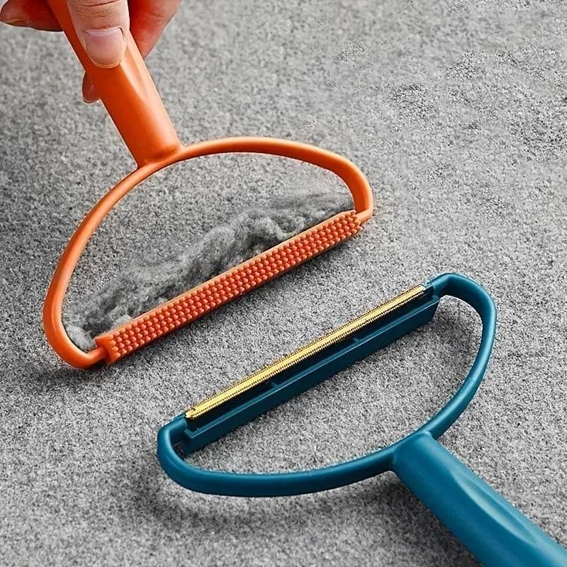 Portable Lint Remover Pet Hair Cleaner for Carpets Car Mats Blanket Clothes Furniture - Easy to Use Portable Hair Remover