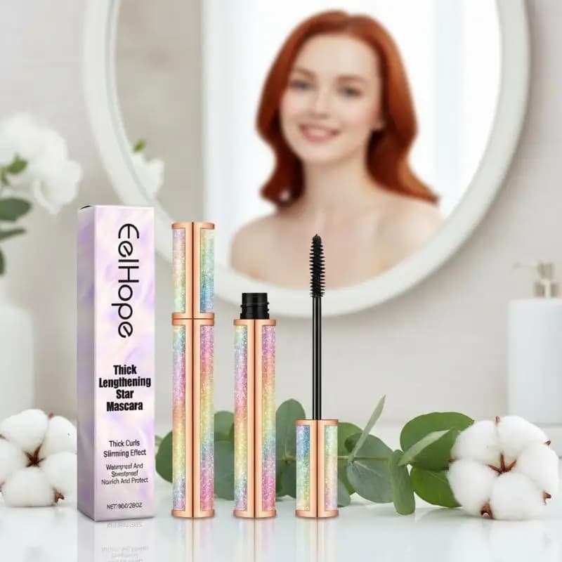 Big Eye Mascara for Stretching Eyelashes, Waterproof, Long Duration, Fast drying for a Fashion Makeup Style
