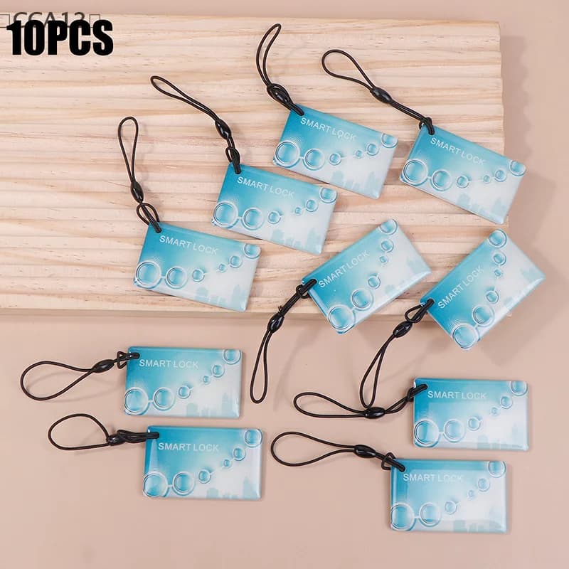maveraCCA12 Deel10 Pz 13,56 Mhz IC Card Tuya TTlock BLE Elettronica Smart Door Lock Card Serrature digitali intelligenti Sblocca la carta RFID