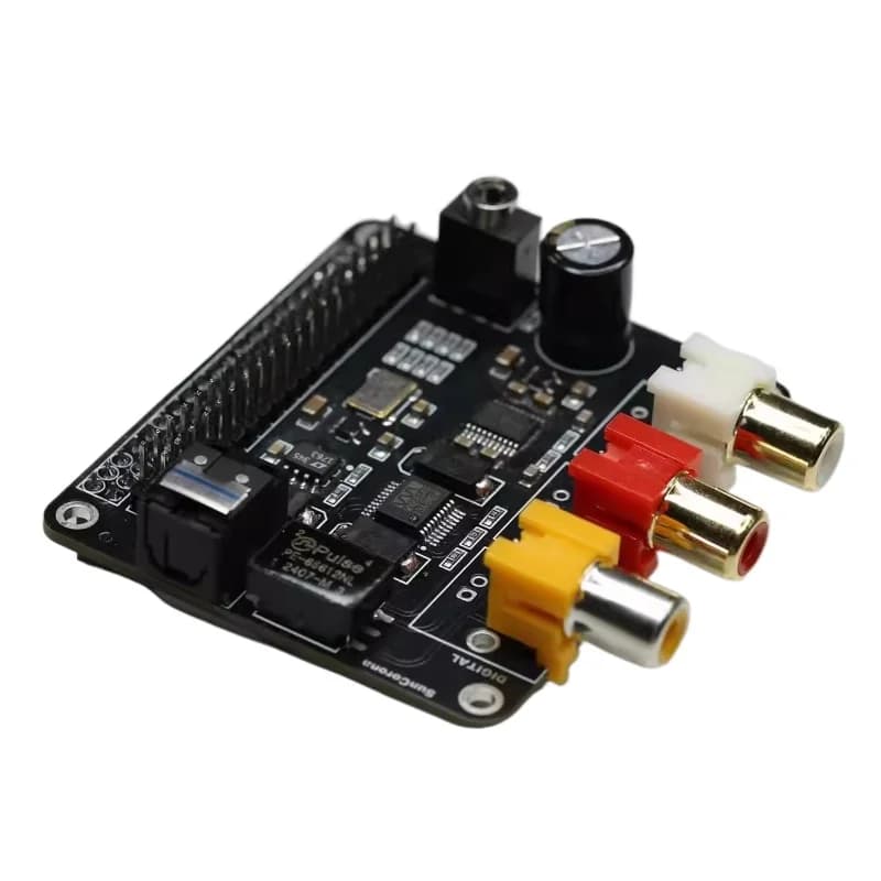 Raspberry Pi HIFI Audio DAC Digital Audio Card Decode I2S Coaxial expansion card SPDIF Digi + WM8804G