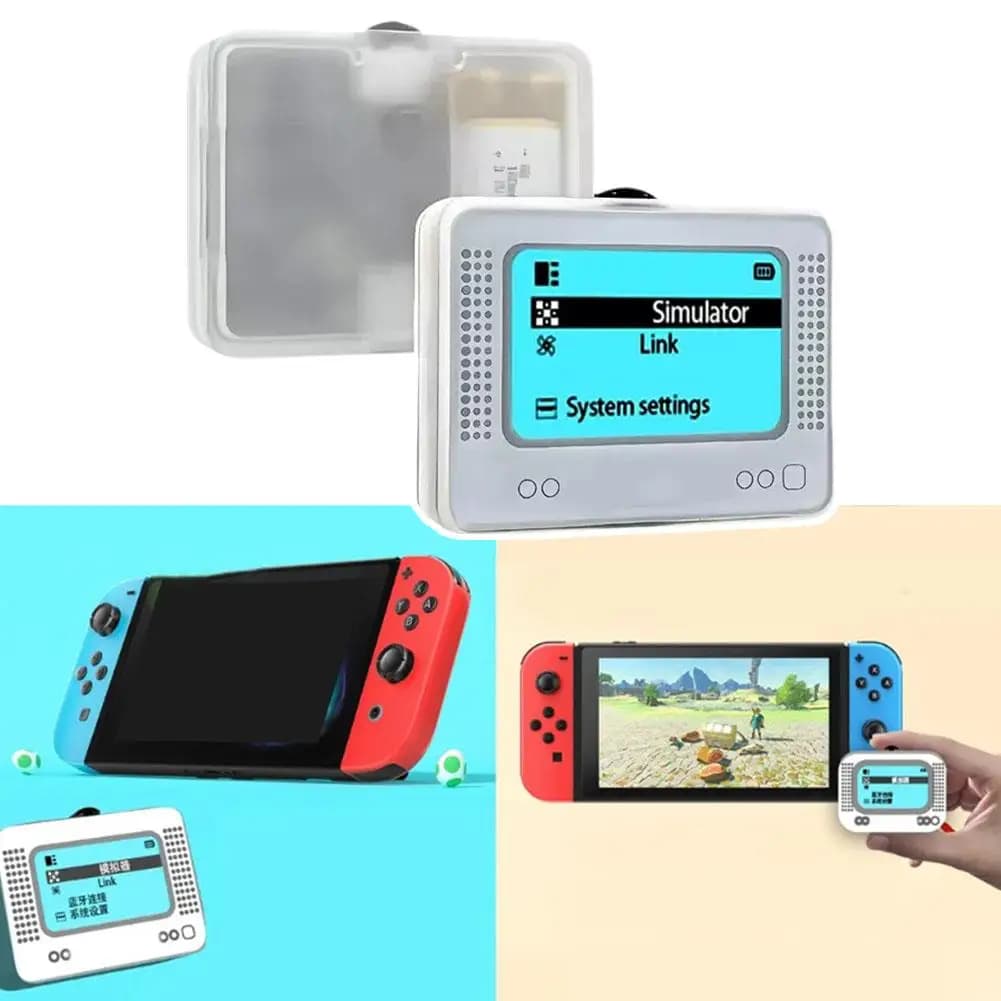 Simulatore NFC Intelligente Ricaricabile, Esperienza di Gioco con Scorrimento Infinito delle Carte, Accessori per Emulatore Amiibo