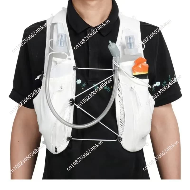 Nuovo gilet da corsa con zaino idrico - gilet leggero per idratazione durante escursioni, trekking, ciclismo e sport all'aperto