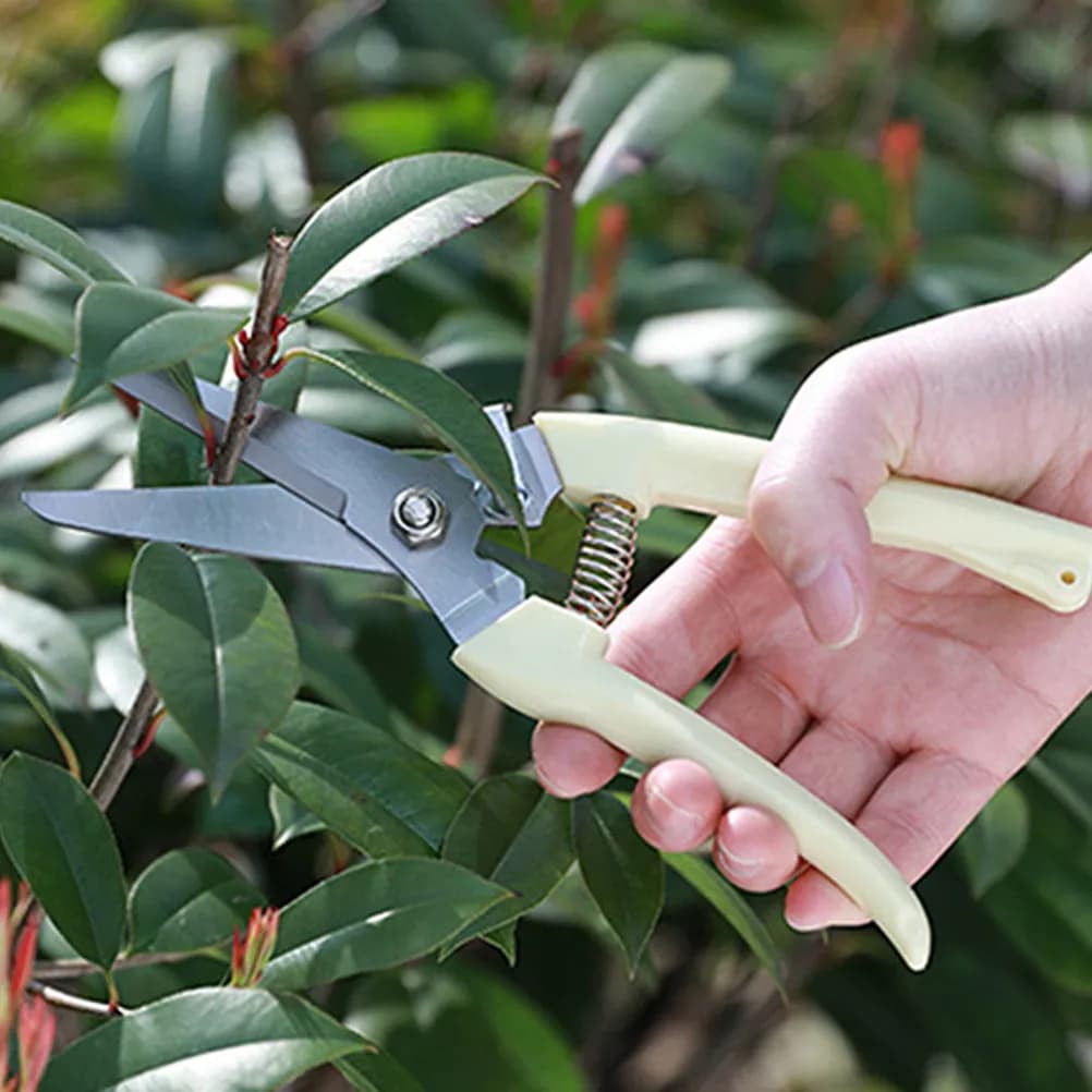 Professional One Hand Pruning Shears Stainless Steel Garden Tool Sharp Portable Lightweight Gardening Lover Gift