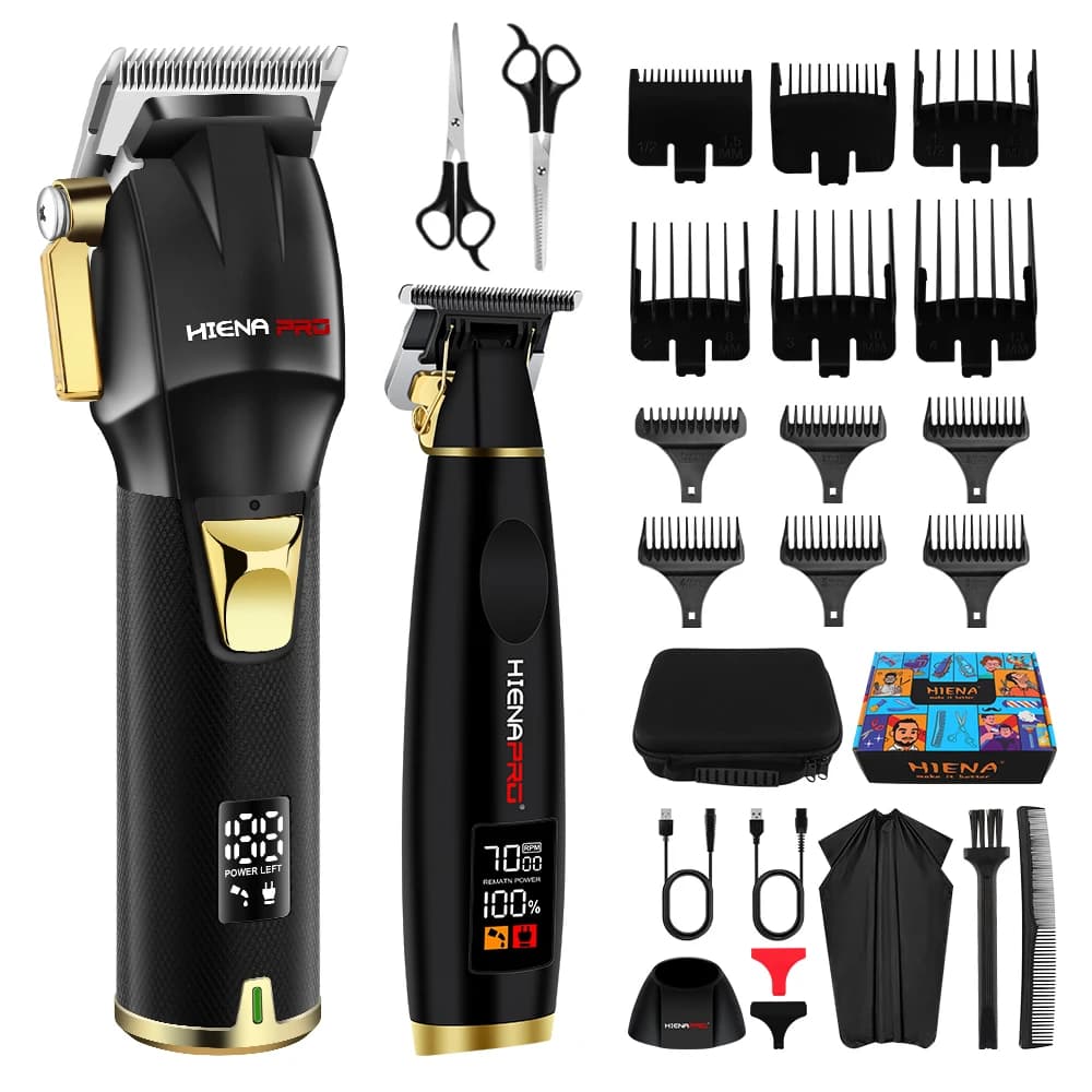 Wireless adjustable electric haircut cutter for hiena haircut Professional rechargeable haircut for men's beard