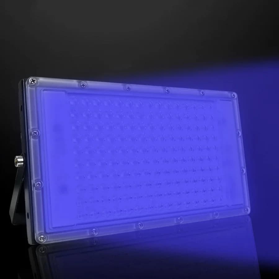 300W UV 395nm Luce nera Ultravilet Luce di inondazione Halloween Natale Glow Party Fluorescente Poster Stage Discoteca Danza Acquario Decor