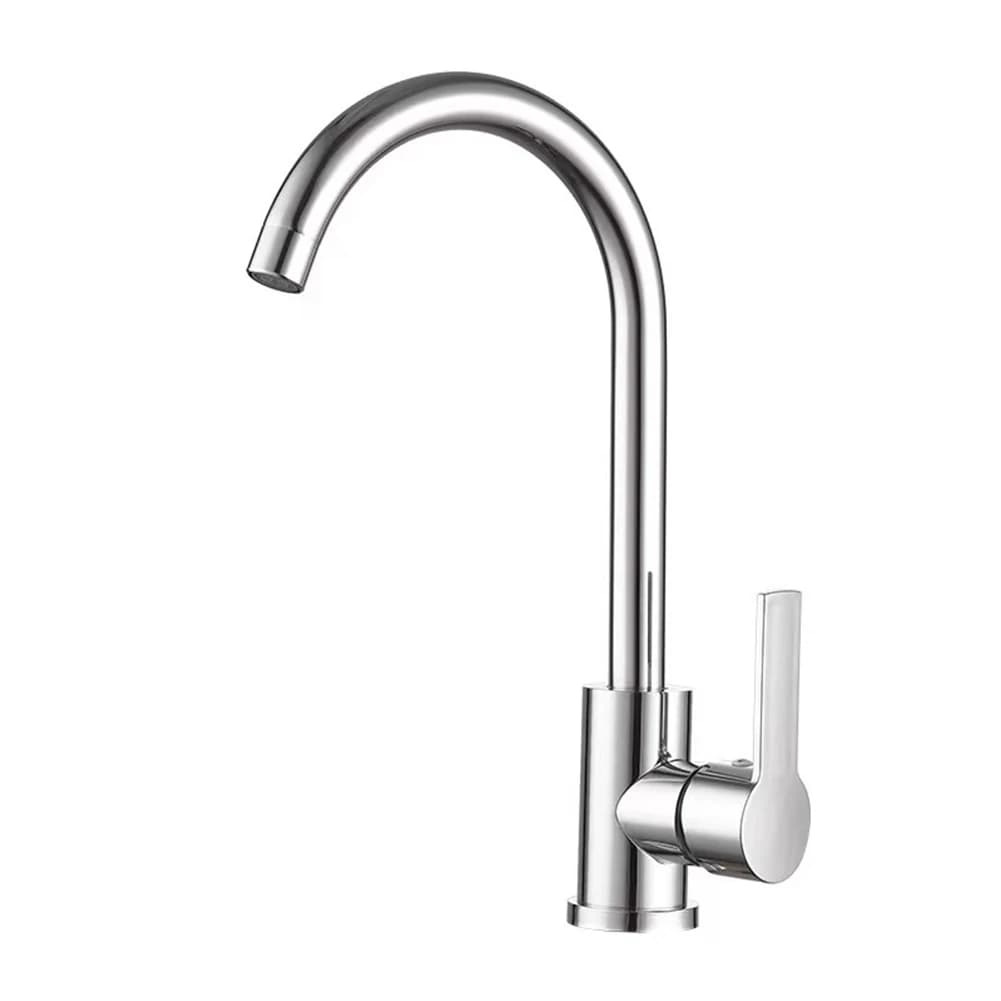 Rubinetto da cucina Miscelatore estraibile a due funzioni con maniglia singola Miscelatore acqua calda e fredda Rubinetto da bagno montato su piano