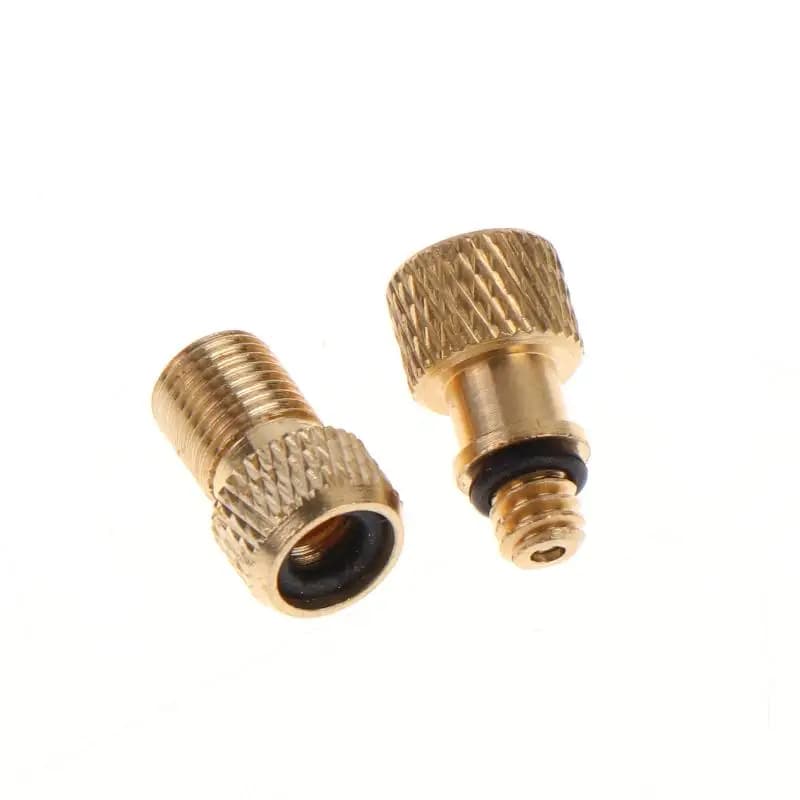 .Hot Sale.Universal Brass Bicycle Valve Adapter Schrader Dunlop Converter Multi-Type Inflation Adaptor For Bike Pump Inflation