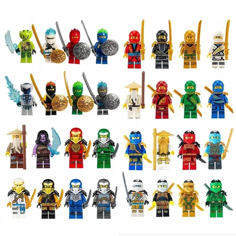 Personaggi anime ninja di tendenza, bambole umanoidi, giocattoli, giocattoli per bambini, regali di compleanno, personaggi dei cartoni animati, eroi motociclisti ninja.