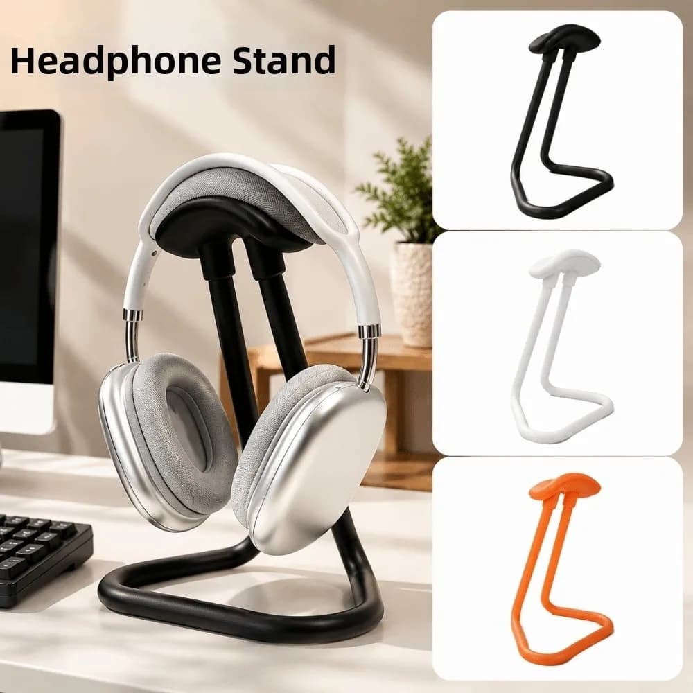 Supporto per cuffie con stampa 3D, stabile, universale, da scrivania, minimalista, multifunzionale, per cuffie da gaming