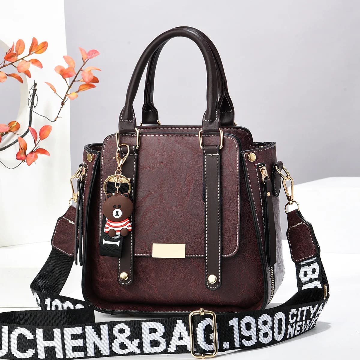 Borsa a Tracolla da Donna alla Moda 2025, Nuovo Stile Semplice e Versatile, Versione Coreana Personalizzata