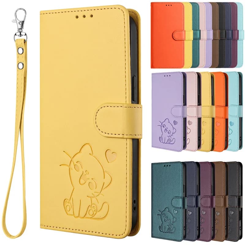 Custodia a Portafoglio Magnetica in Pelle di Lusso 17T/17T Pro per Xiaomi 17T, Xiaomi 17T Pro - Cover Protettiva